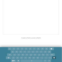 Screenshot of the virtual keyboard website